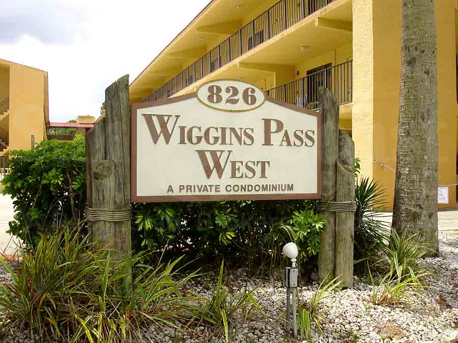 WIGGINS PASS WEST Signage